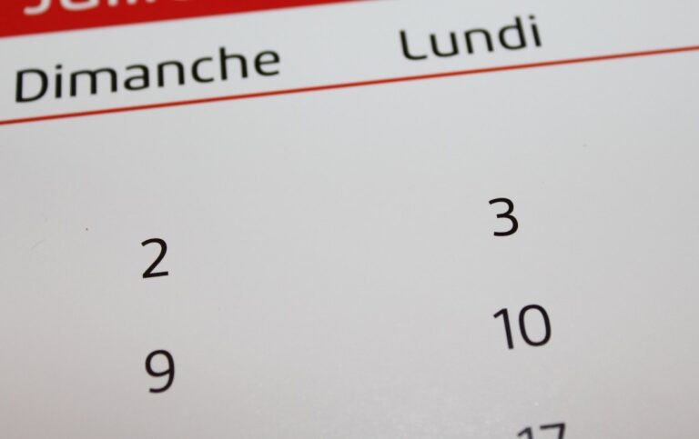 calendrier