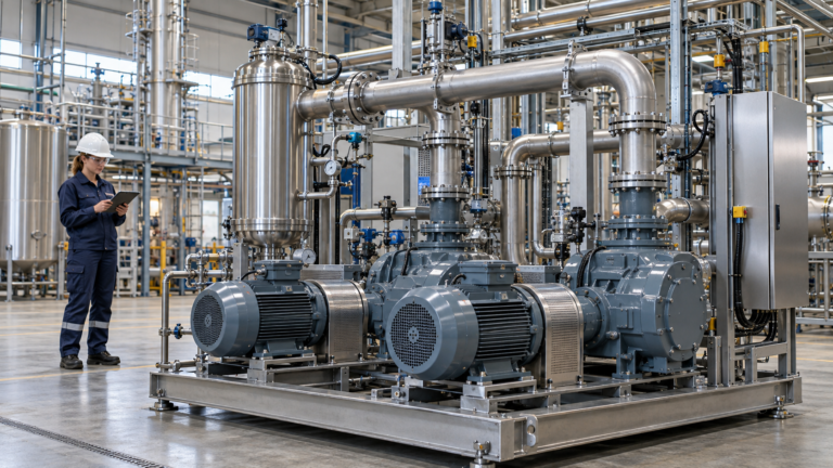 pompe a vide industrie